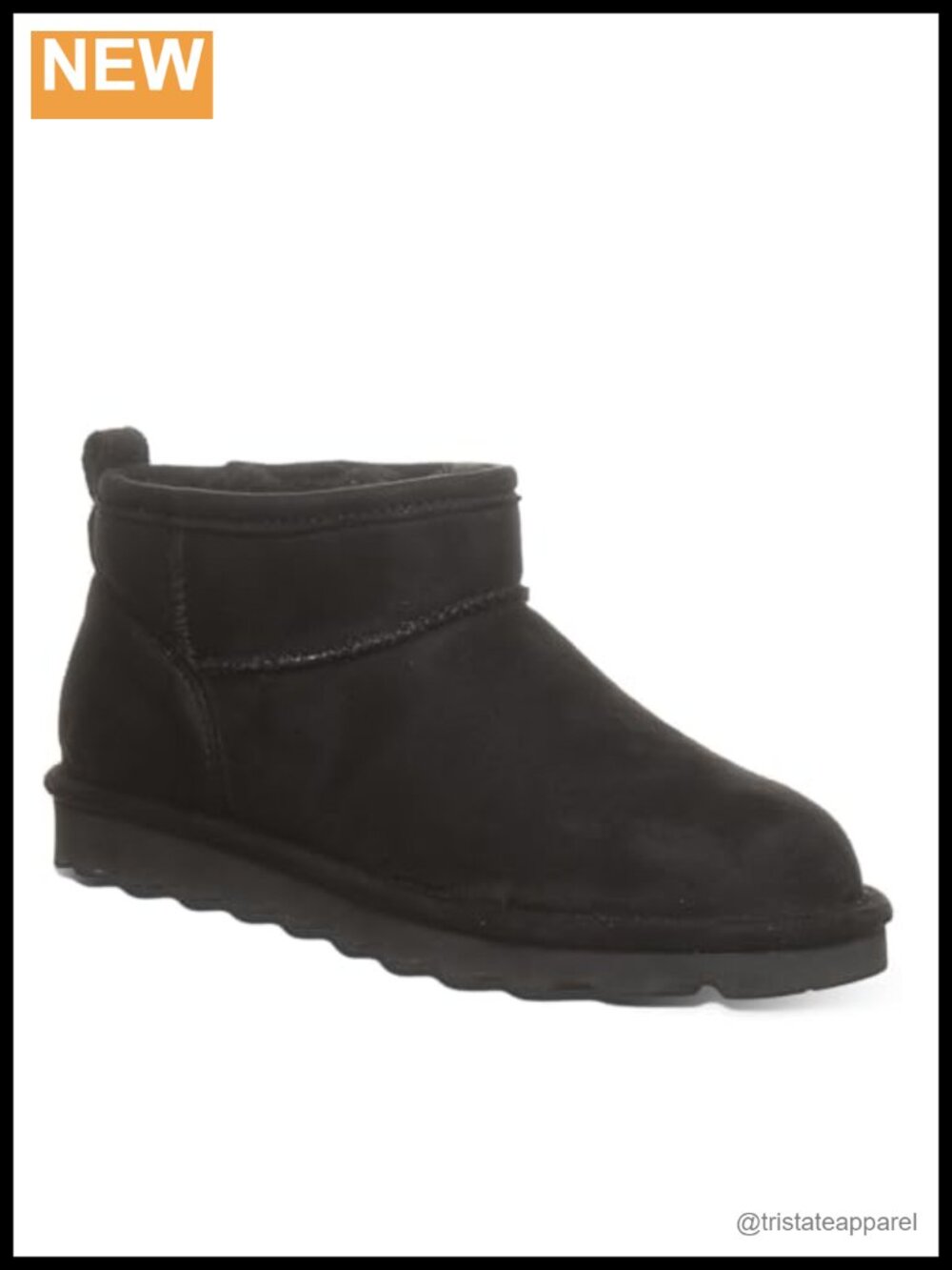Women's Shorty Vegan Ankle Boots Mid-Calf Slip On Winter Comfortable